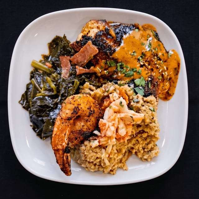 Creole Seafood Dressing.