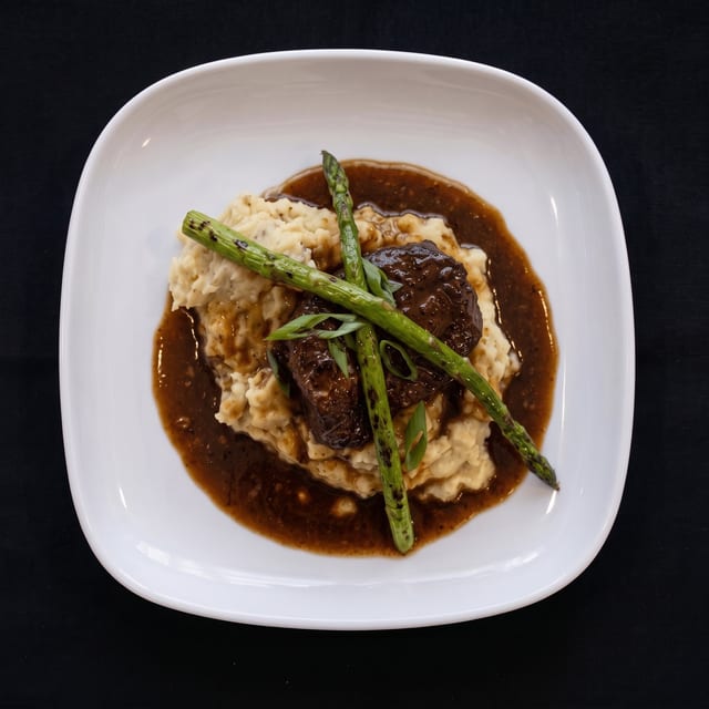 Korean Glazed Short Ribs.