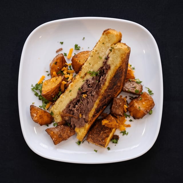 Asian Short Rib Grilled Cheese.