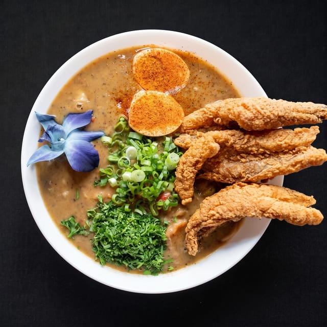 New Orleans Gumbo Yakamein.