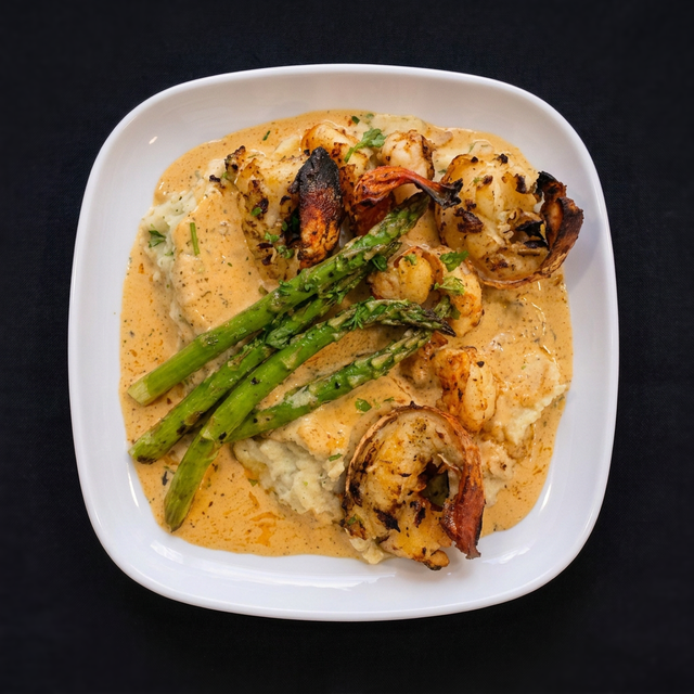 Italian Crème Fraiche Char Lobster.